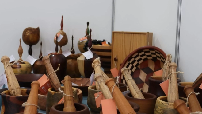 Un puesto de la XXVI Feria de Artesanía en Reyes. / AINOHA CRUZ - ATLÁNTICO HOY Un puesto de la XXVI Feria de Artesanía en Reyes. / AINOHA CRUZ - ATLÁNTICO HOY