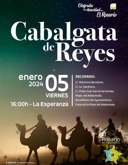 Cartel Cabalgata de Reyes de La Esperanza