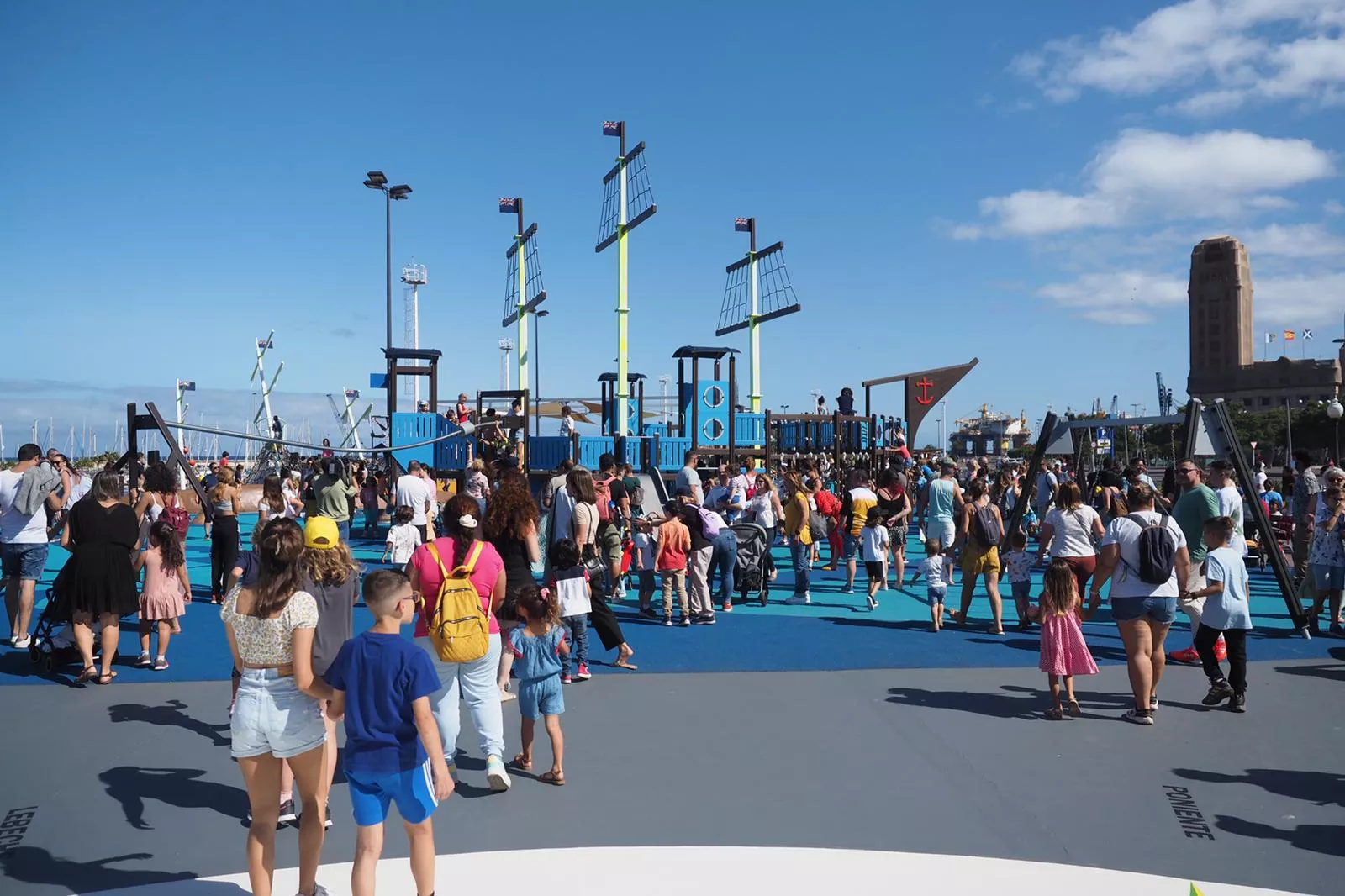 Parque de La Gesta en Santa Cruz de Tenerife. / CEDIDA