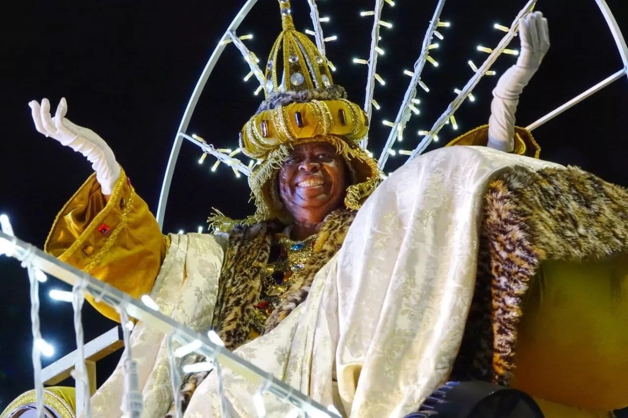 El Rey Mago Baltasar en la Cabalgata de Santa Cruz de Tenerife. / AYUNTAMIENTO DE SANTA CRUZ DE TENERIFE