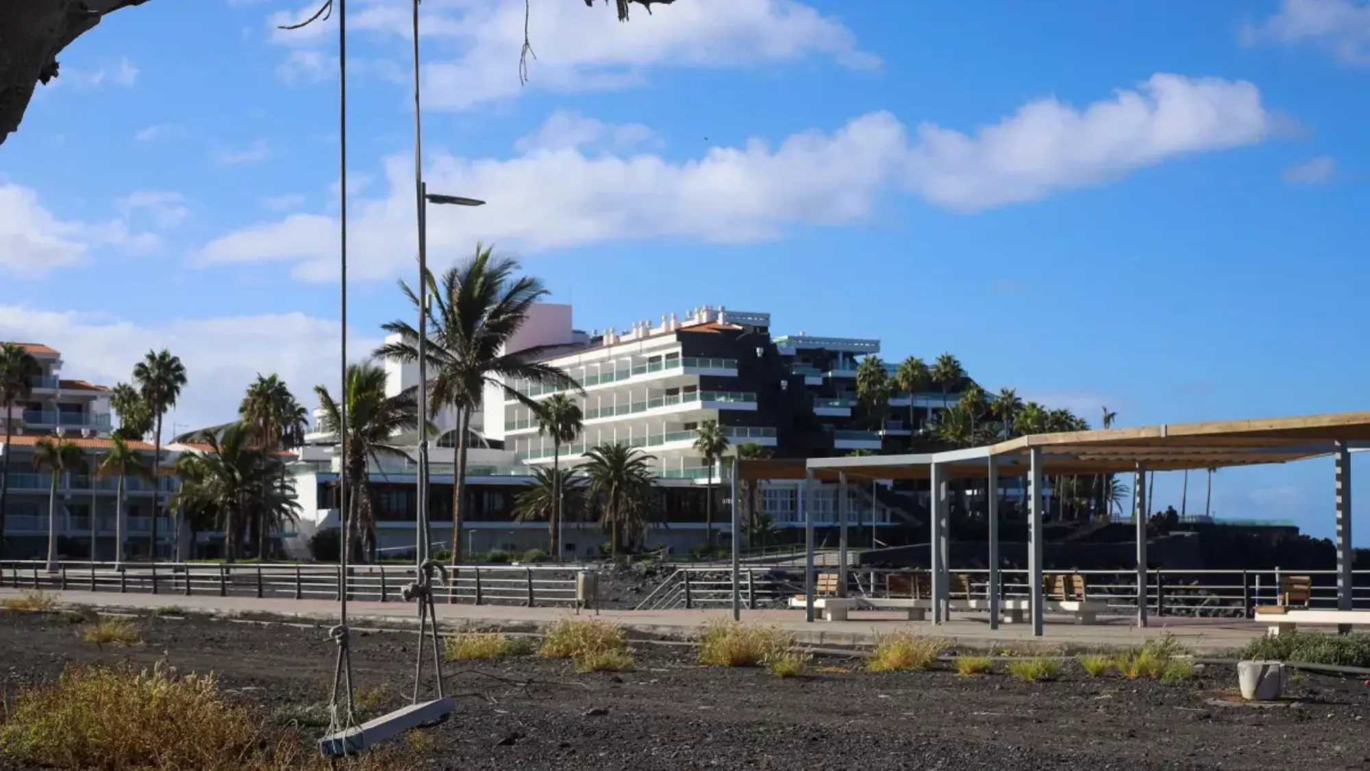 Enclave de Puerto Naos en La Palma/ EFE Enclave de Puerto Naos en La Palma/ EFE