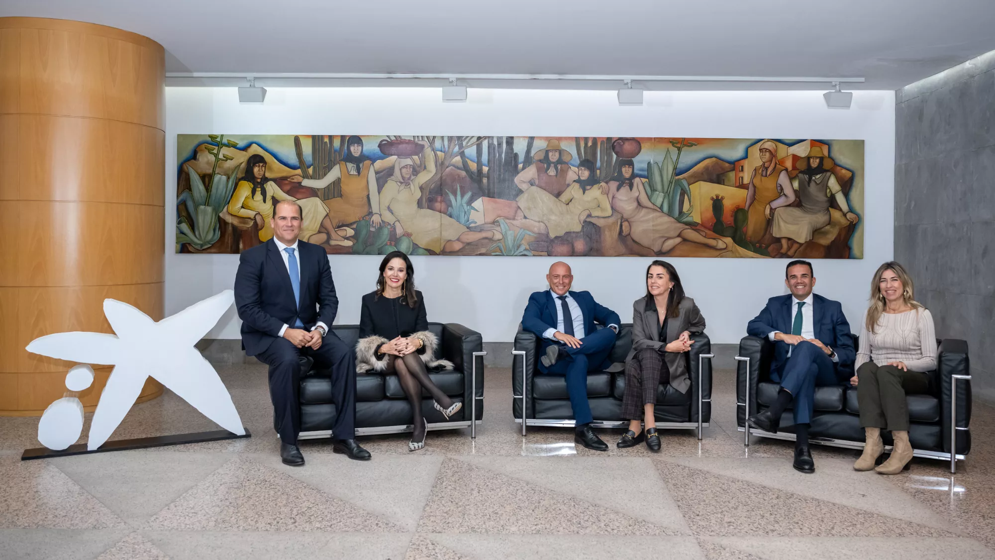 Equipo directivo de CaixaBank en Canarias / CAIXABANK