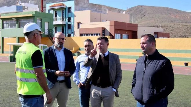 Visita institucional de Aridany Romero a Gaìldar Visita institucional de Aridany Romero a Gaìldar