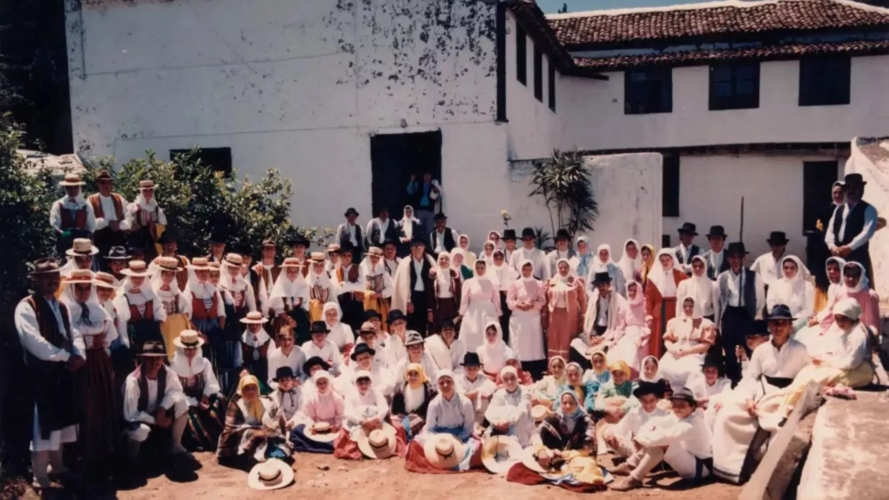 Familia de 'Los Alzados' en una imagen tomada en el siglo XX./ ARCHIVO DE LOS REALEJOS