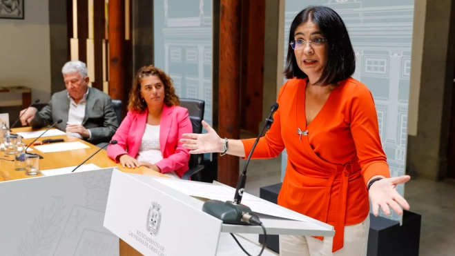 Carolina Darias, alcaldesa de Las Palmas de Gran Canaria / EFE 