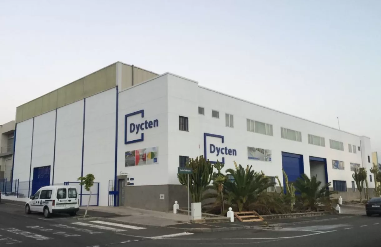 Sede tinerfeña de la empresa Dycten./ GRUPO BME
