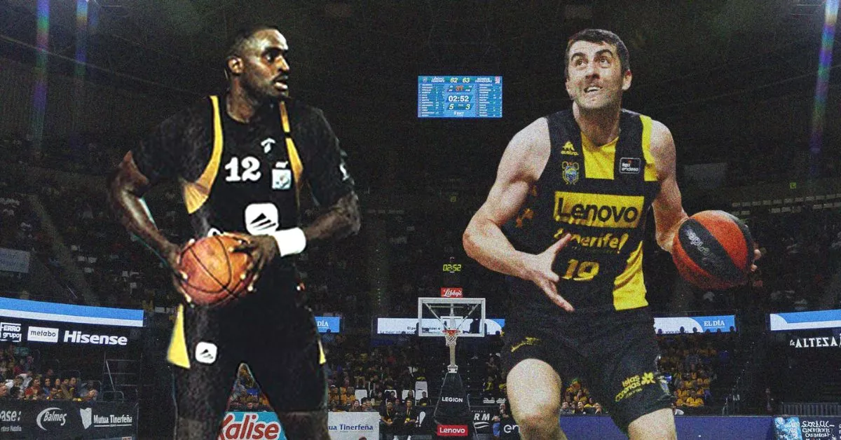 Ante el Joventut, Gio Shermadini alcanzó un récord de 837 rebotes y destronó a Ken Johnson como máximo reboteador de la historia canarista./ CB CANARIAS.