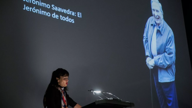 Intervención de Sylvia Saavedra. / AH