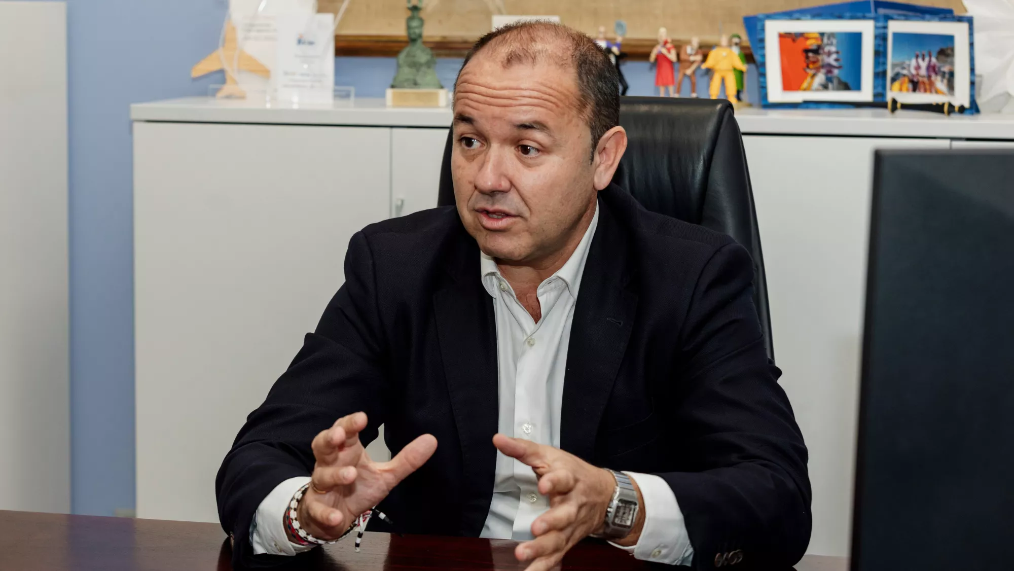 Ignacio Poladura, presidente de la Asociación Canaria de Viajes y Turoperadores  / ACAVyT