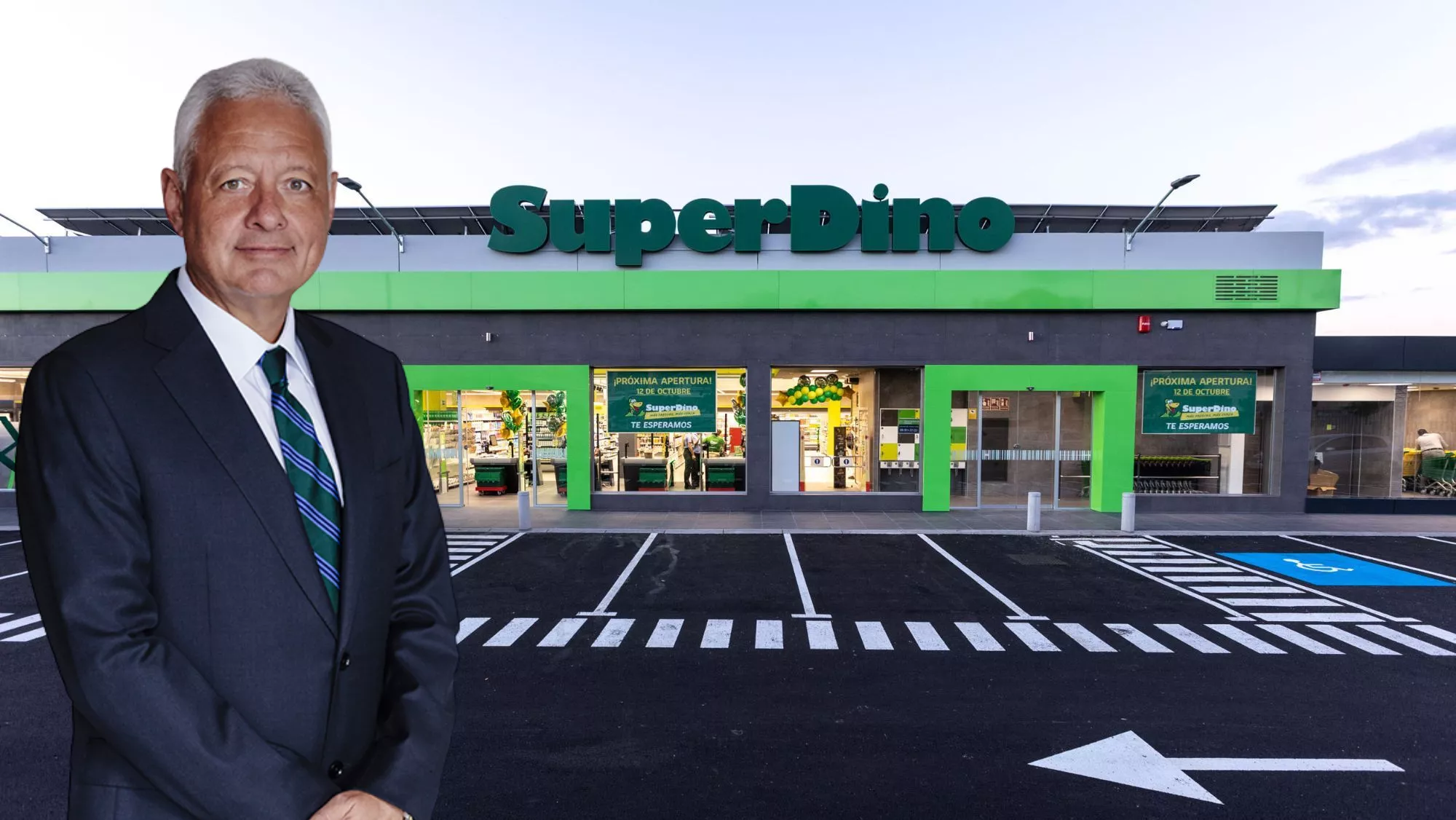 Javier Puga, consejero delegado de Hiperdino / MONTAJE AH