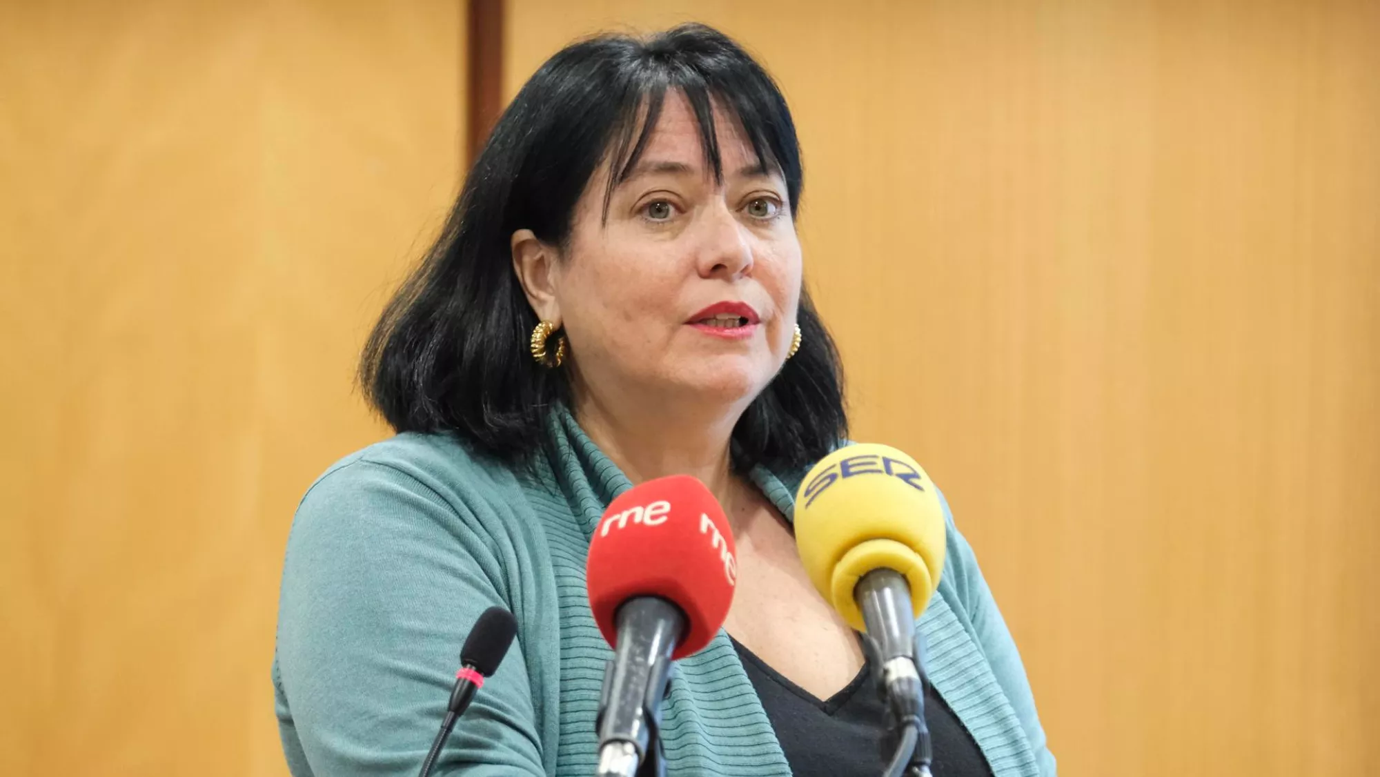 La investigadora y directora del Observatorio de Emprendimiento y PYMES de Canarias, Rosa Batista, presentó este viernes el informe GEM sobre emprendimiento en Canarias./ EFE-ALBERTO VALDÉS