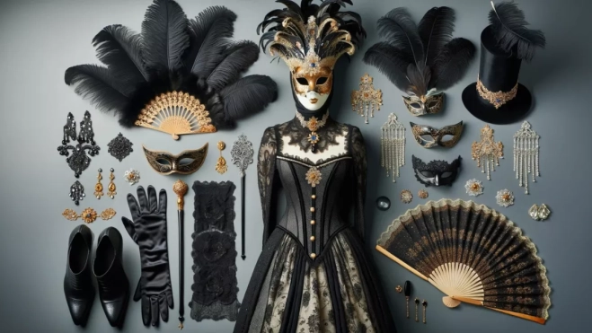 Idea de disfraz del Carnaval de Venecia para el Carnaval de Las Palmas de Gran Canaria / IA - AH
