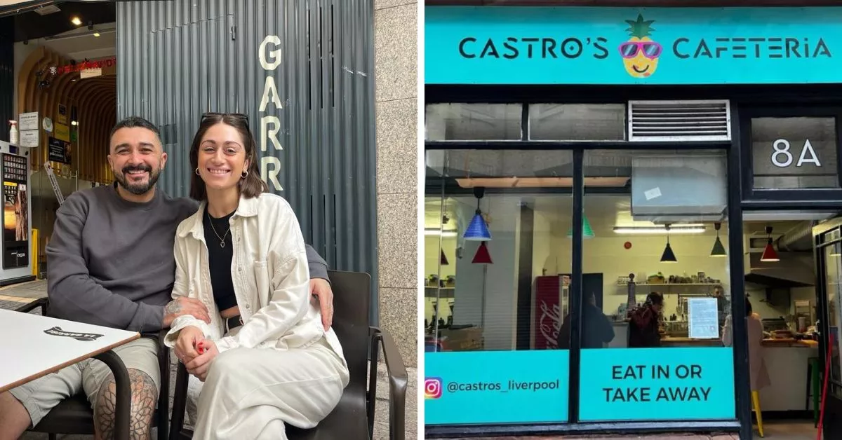 Borja, propietario del Castro's Cafetería, y su pareja Tasha / AH / BELA CABRERA