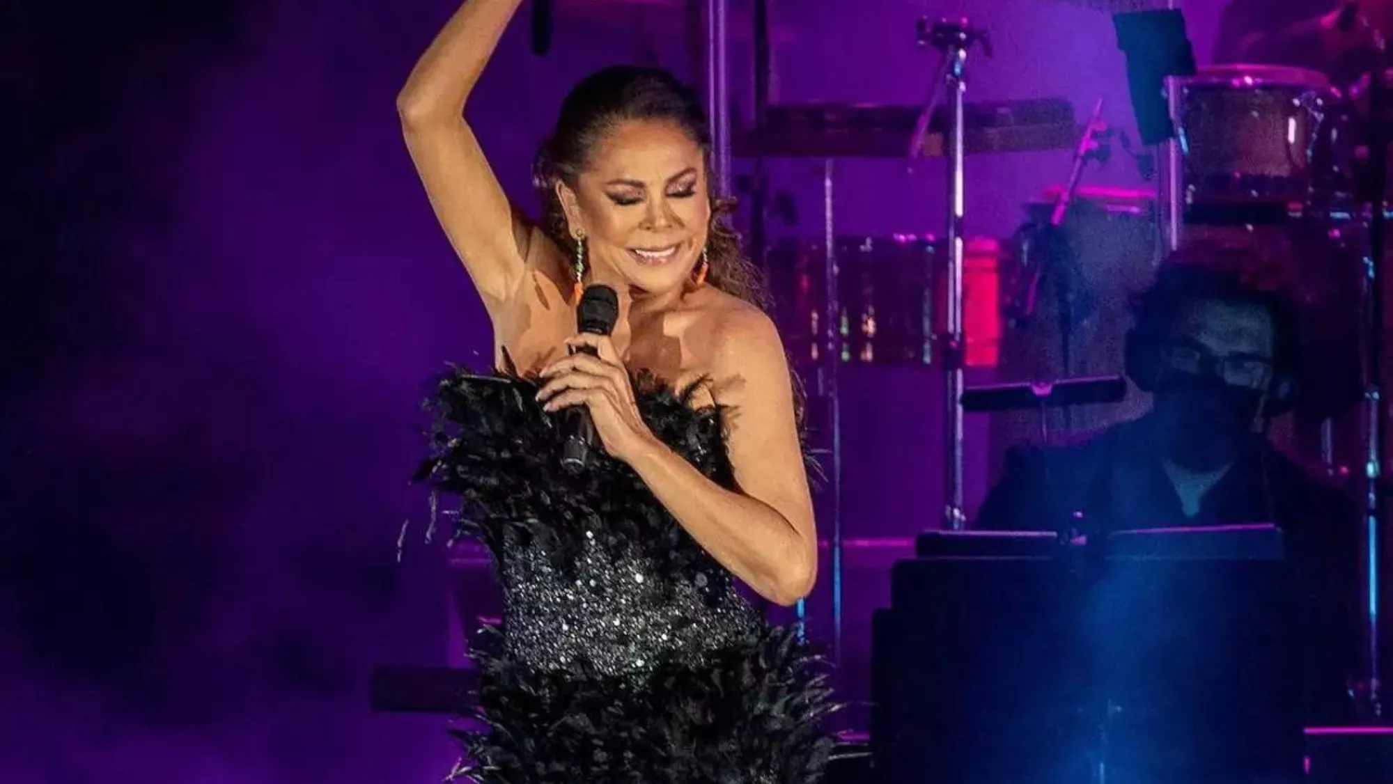 Isabel Pantoja durante uno de sus conciertos / EFE