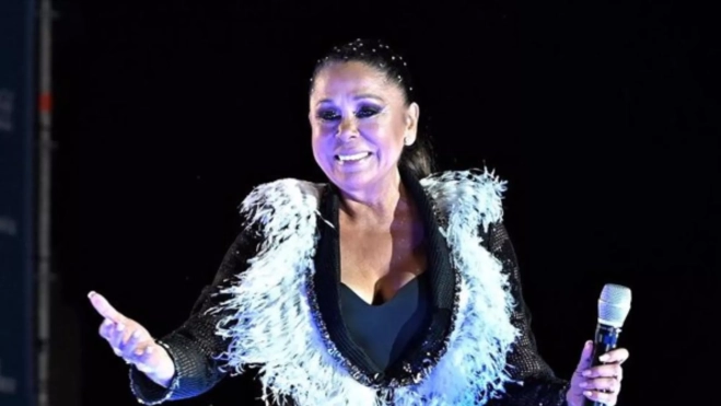 Isabel Pantoja durante uno de sus conciertos / EFE