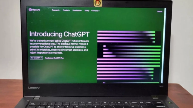 Muchas personas hacen uso de Chat GPT / EFE