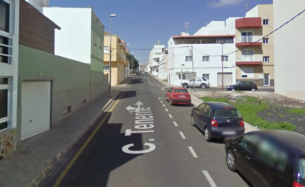 Calle Tenerife de Puerto del Rosario, donde se produjeron los hechos./ GOOGLE MAPS