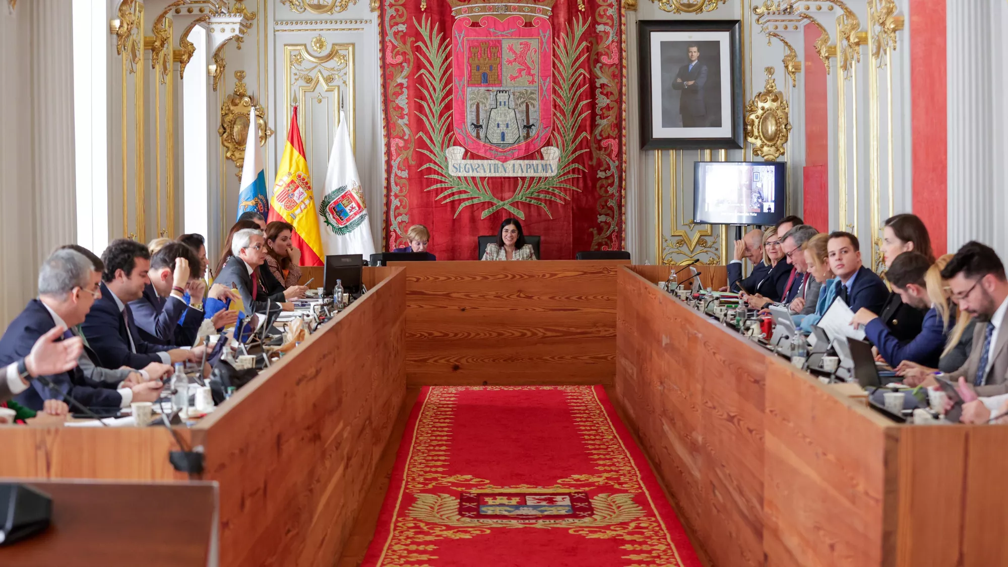 Pleno en el Ayuntamiento de Las Palmas de Gran Canaria / AYUNTAMIENTO DE LAS PALMAS DE GRAN CANARIA