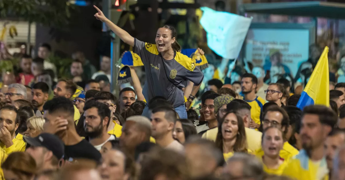 Celebración ascenso UD Las Palmas / QUIQUE CURBELO - EFE