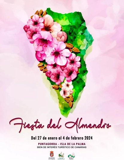 Cartel Fiesta del Almendro 2024