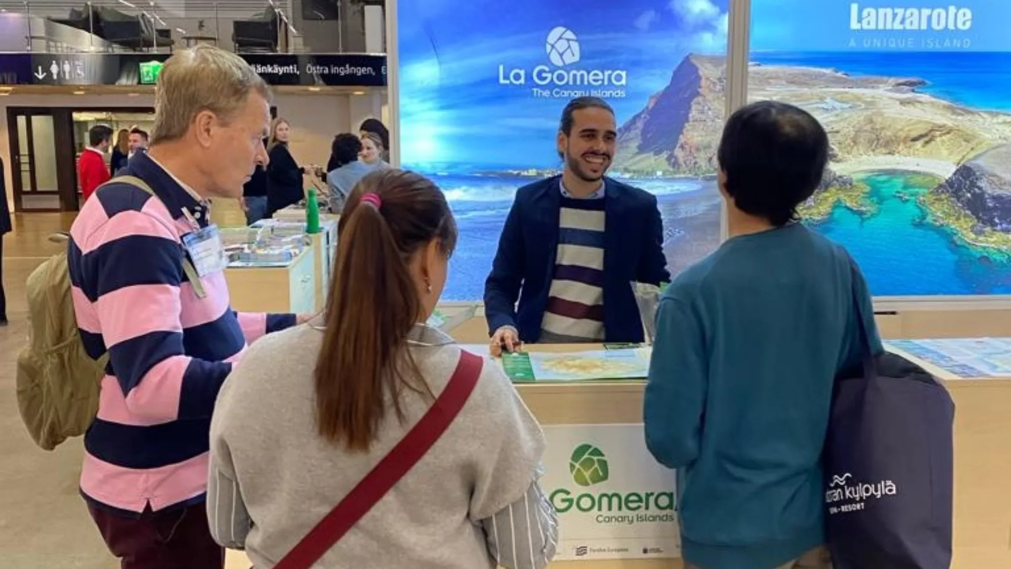 Stand de Turismo de La Gomera en la feria turística MATKA./ CABILDO DE LA GOMERA