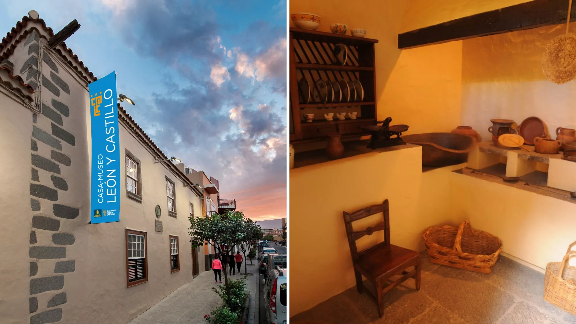 Museo León y Castillo en Telde y Casa-Museo Pérez Galdós en Las Palmas de Gran Canaria / MONTAJE AH