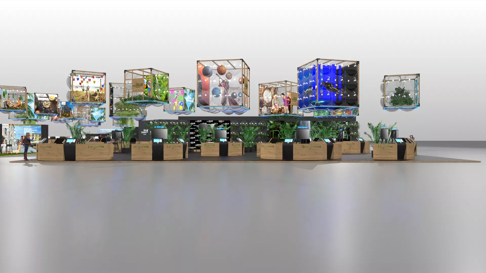 Stand de Canarias para Fitur 2024./ 