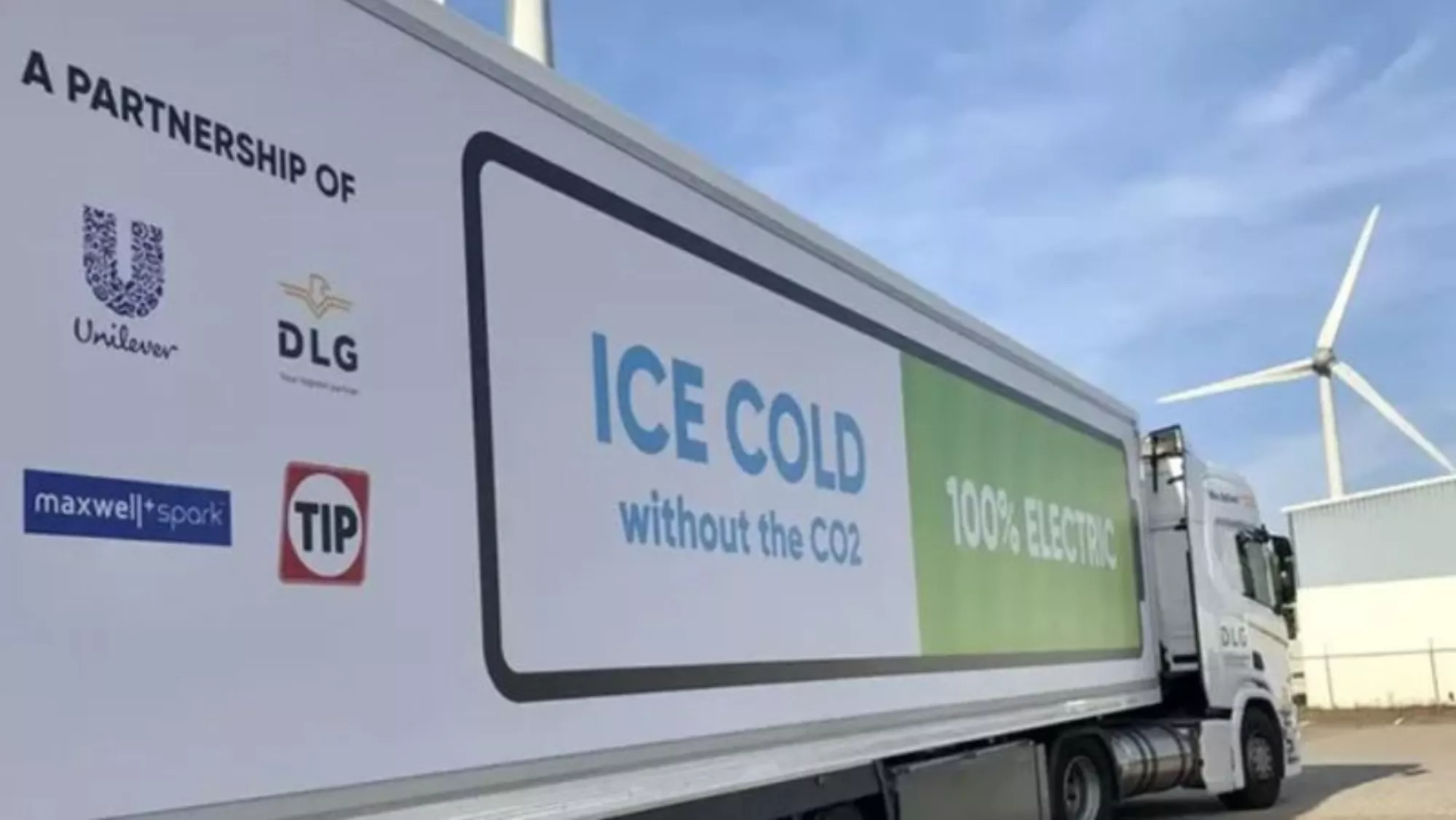 Vehículo eléctrico de la flota de Unilever./ UNILEVER Vehículo eléctrico de la flota de Unilever./ UNILEVER