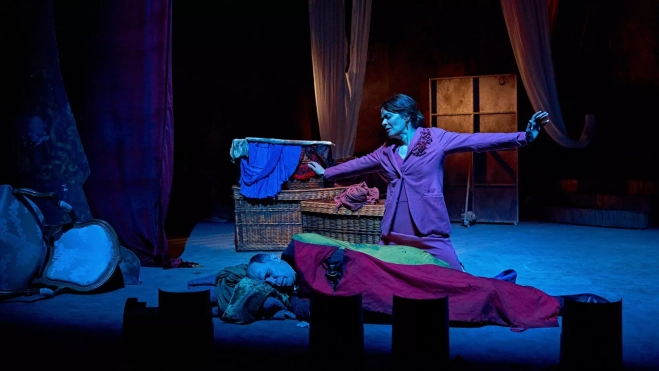 Una escena de la obra ¡Ay Carmela!/ TEATRO CUYÁS