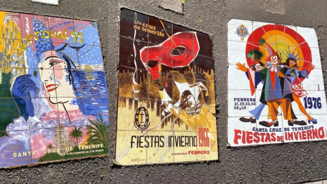 Carteles del Carnaval de Santa Cruz de Tenerife. / ATLÁNTICO HOY