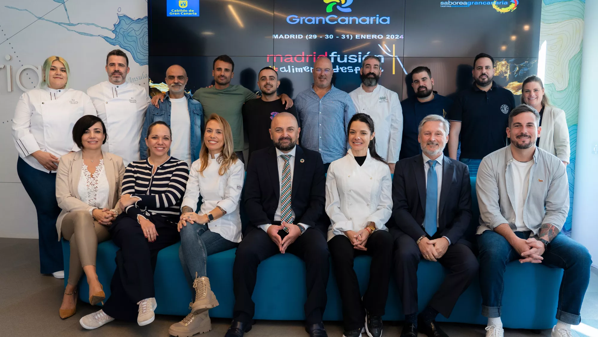 Una veintena de personas representarán a la isla en Madrid Fusión / TURISMO DE GRAN CANARIA Una veintena de personas representarán a la isla en Madrid Fusión / TURISMO DE GRAN CANARIA