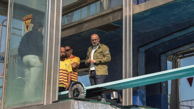 El consejero de Deportes, Aridany Romero, visita el Metropole / CABILDO DE GRAN CANARIA El consejero de Deportes, Aridany Romero, visita el Metropole / CABILDO DE GRAN CANARIA