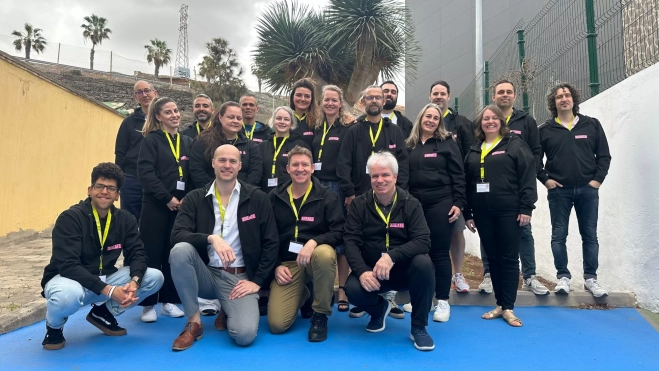 Participantes del proyecto en el IES El Rincón / ATLÁNTICO HOY - MARCOS MORENO Participantes del proyecto en el IES El Rincón / ATLÁNTICO HOY - MARCOS MORENO