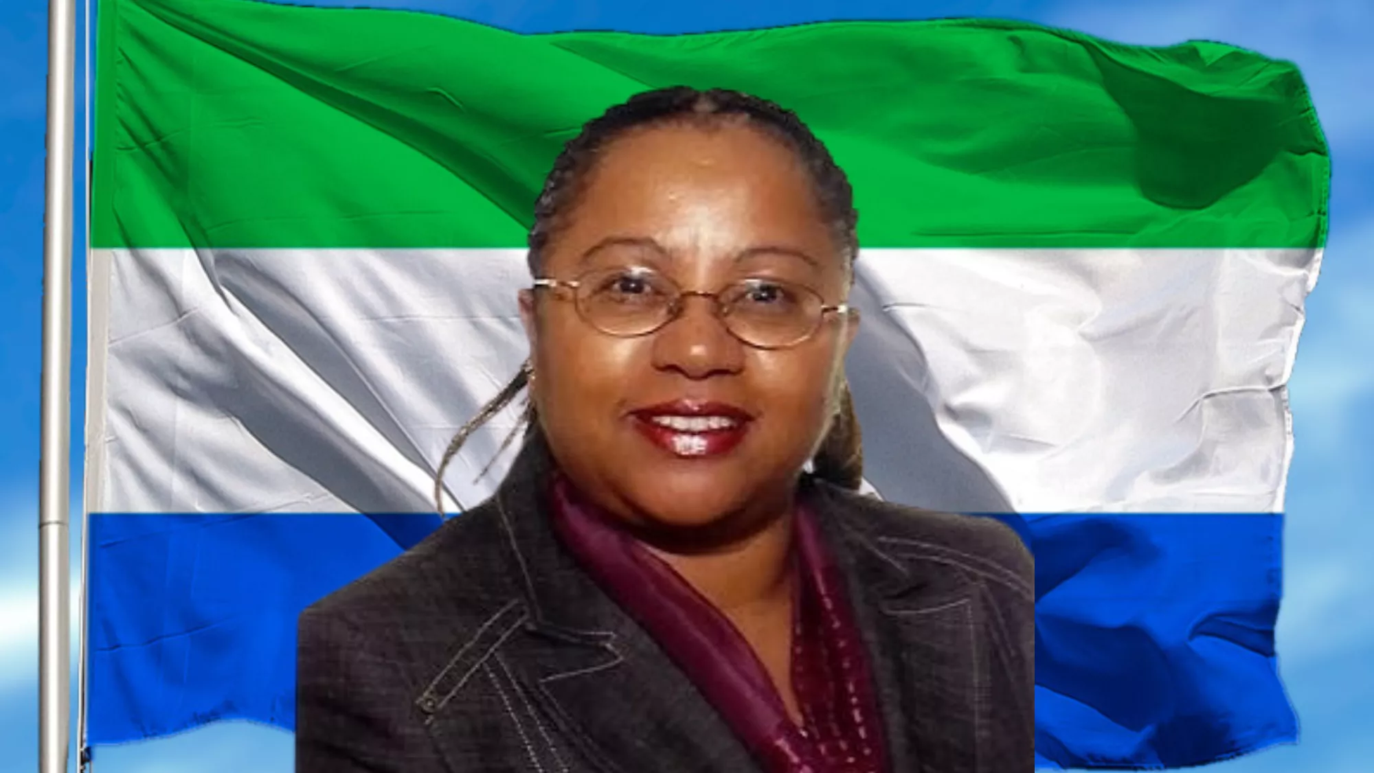 Soraya Mustapha, cónsul de Sierra Leona en España./ MONTAJE AH Soraya Mustapha, cónsul de Sierra Leona en España./ MONTAJE AH