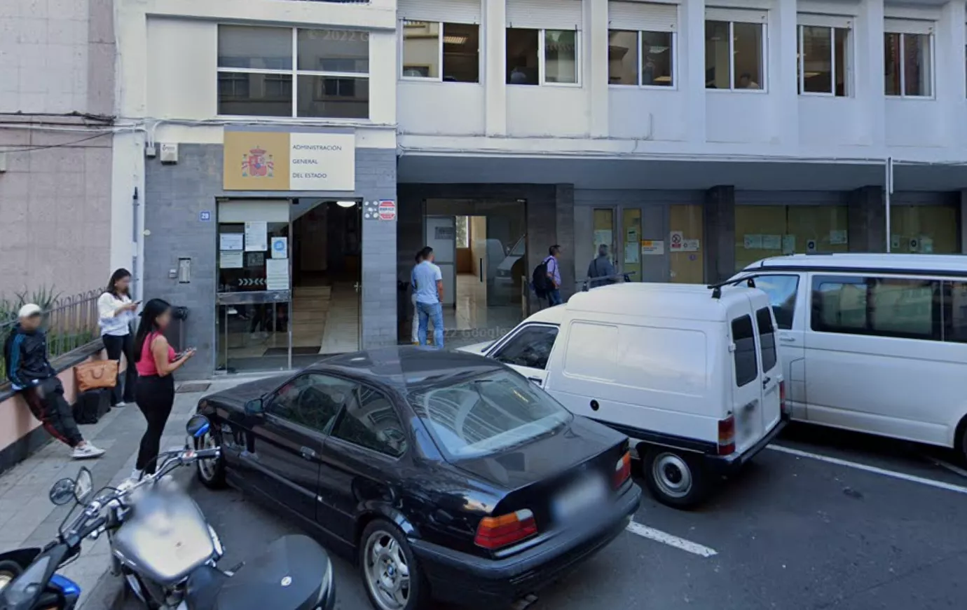 Oficina de Extranjería de Santa Cruz de Tenerife./ GOOGLE MAPS