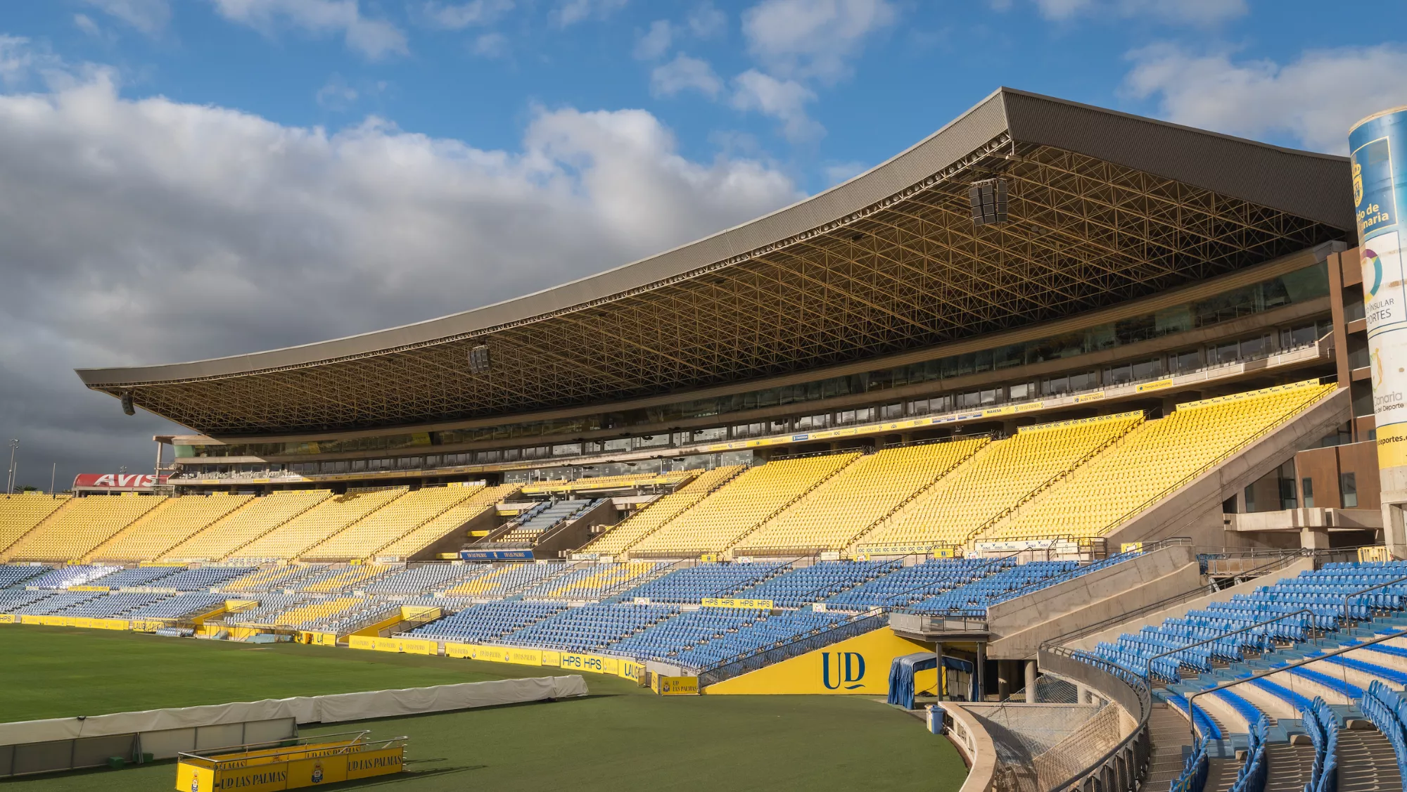 Imagen de la marquesina del Estadio de Gran Canaria / CABILDO DE GRAN CANARIA