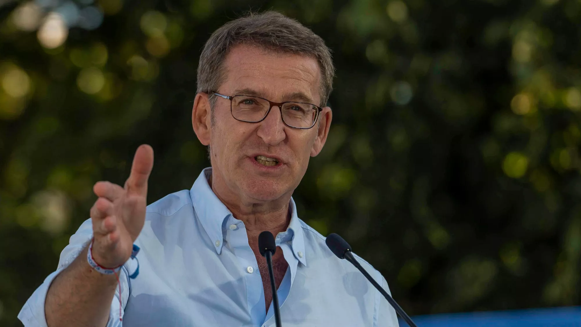 El presidente del PP, Alberto Núñez Feijóo / EFE