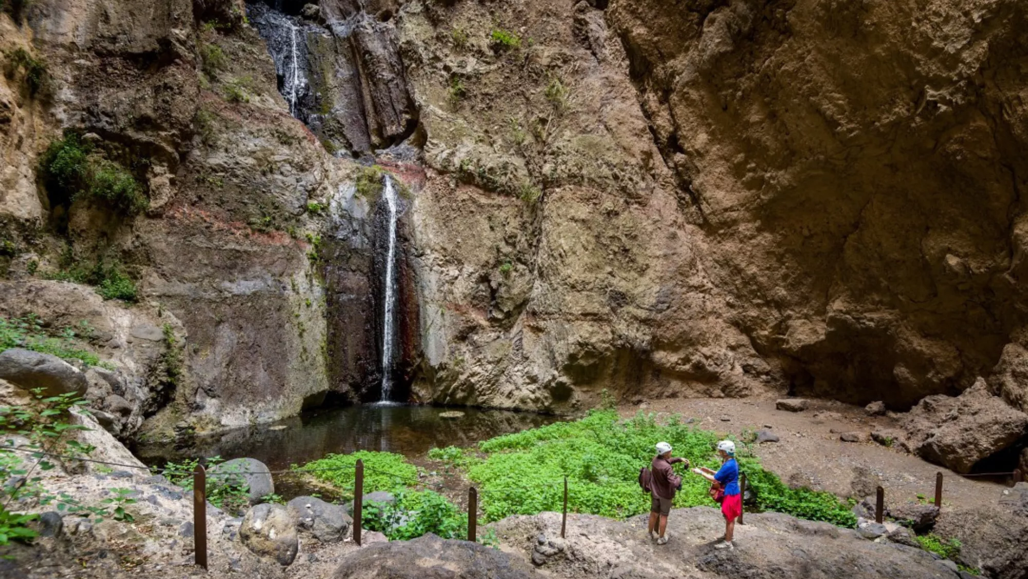Imagen del Barranco del Infierno, en Tenerife. / COSTA ADEJE