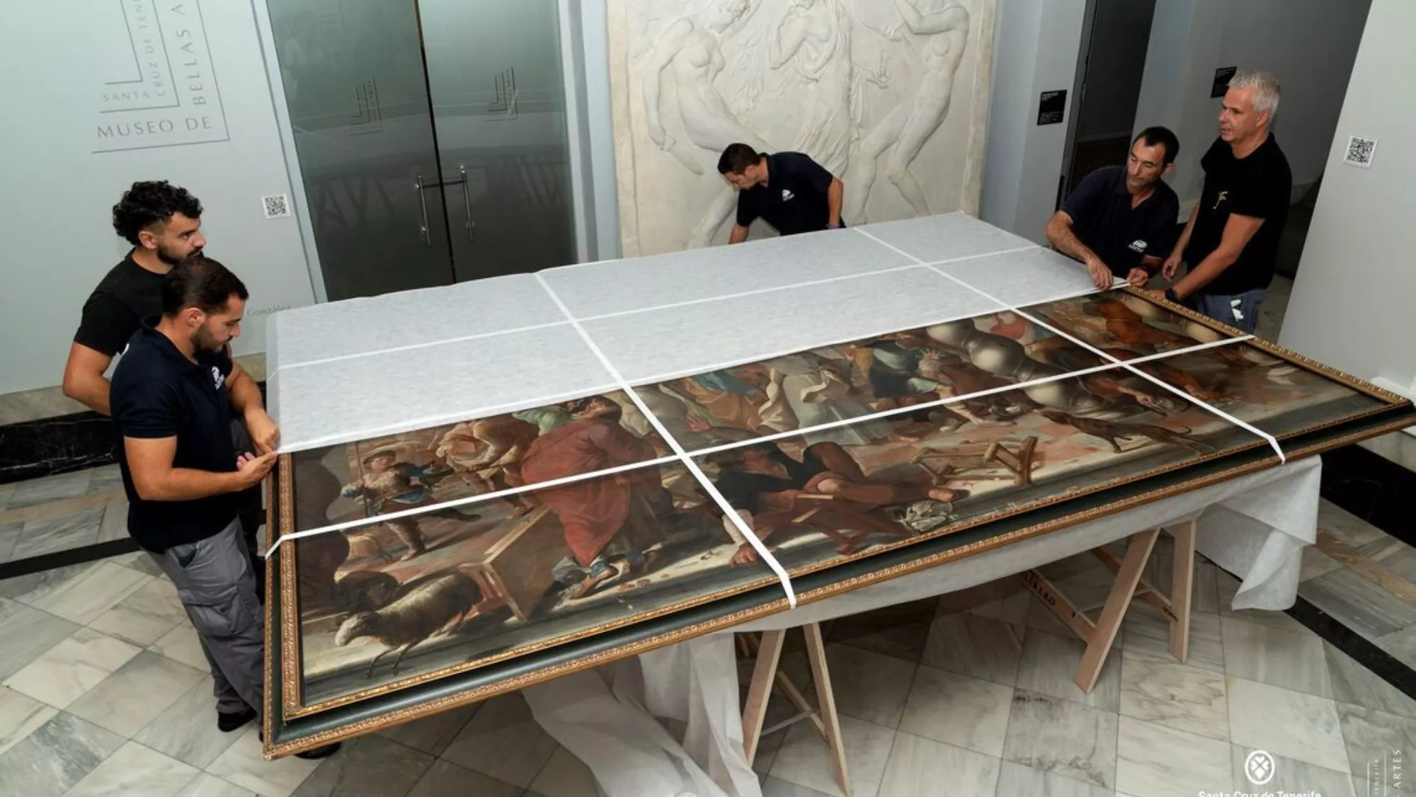 Obras de Juan de Miranda en Santa Cruz de Tenerife./ ARCHIVO