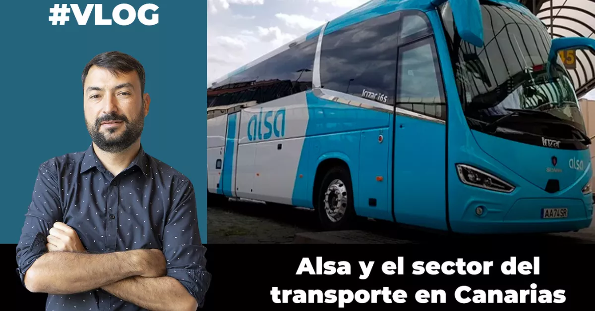 Alsa y el sector del transporte en Canarias. / AH Alsa y el sector del transporte en Canarias. / AH