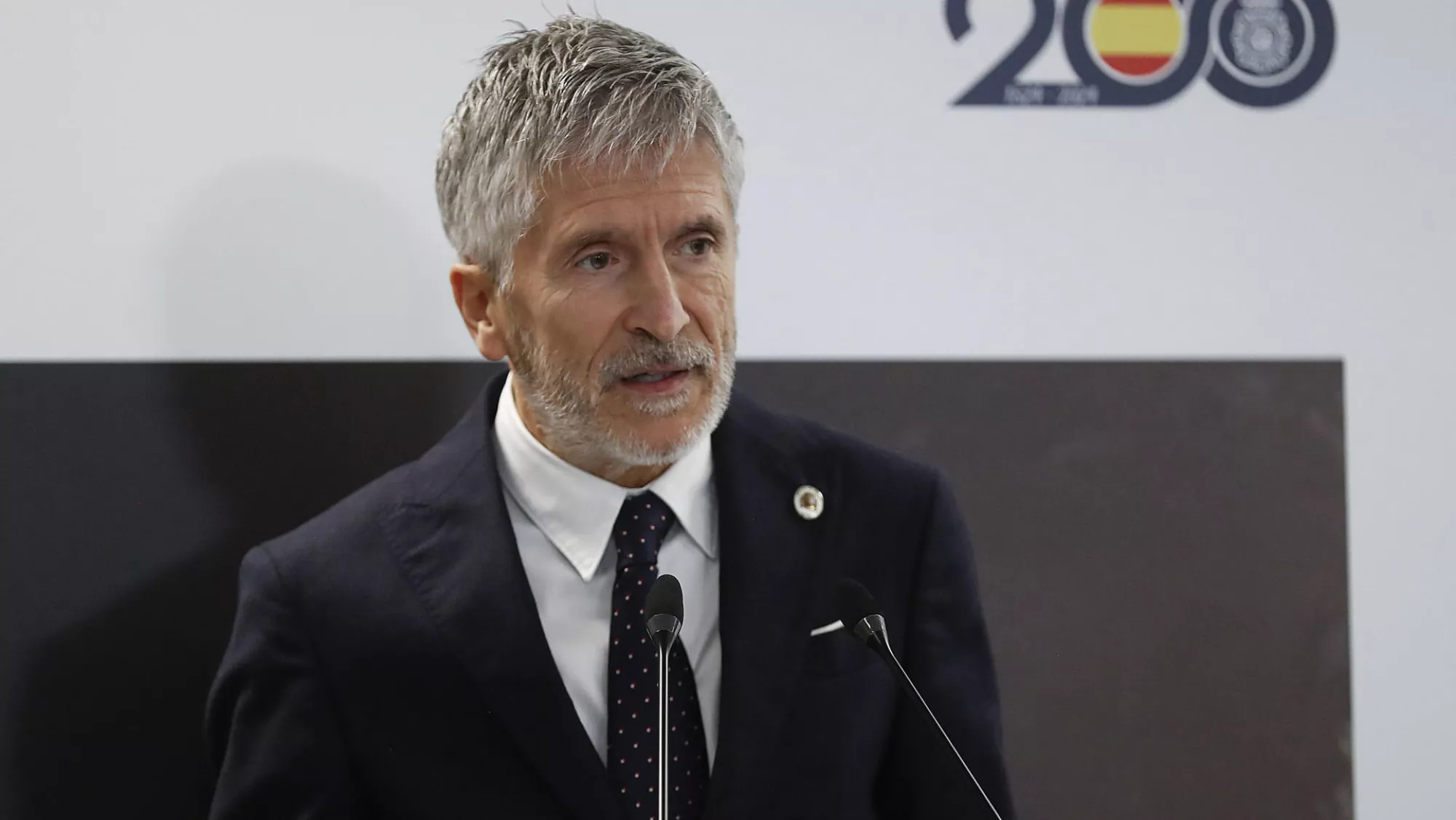 Foto del ministro español del Interior, Fernando Grande Marlaska / J.P - EFE