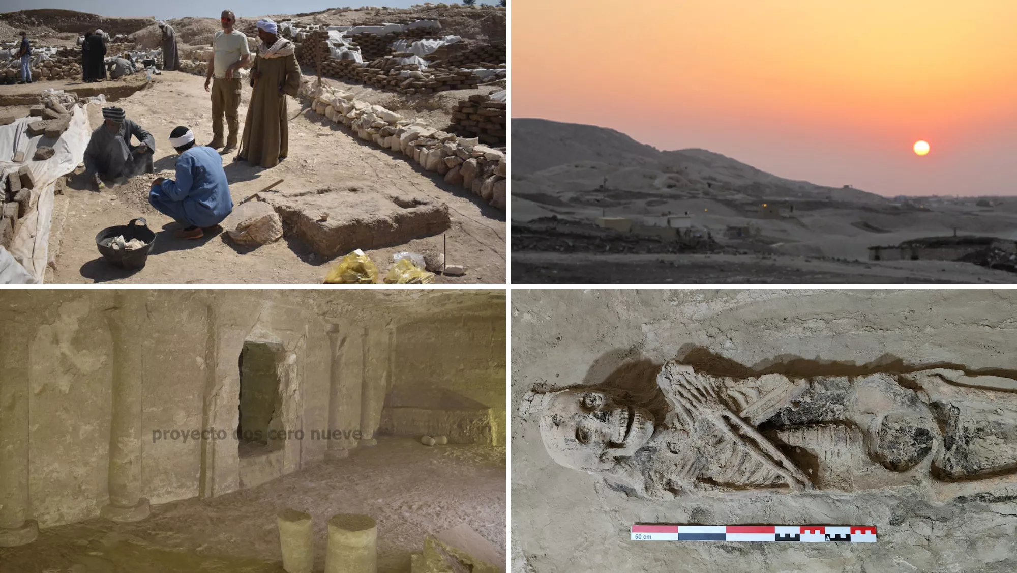 Imágenes tomadas durante diferentes campañas de investigación / PROYECTO DOS CERO NUEVE