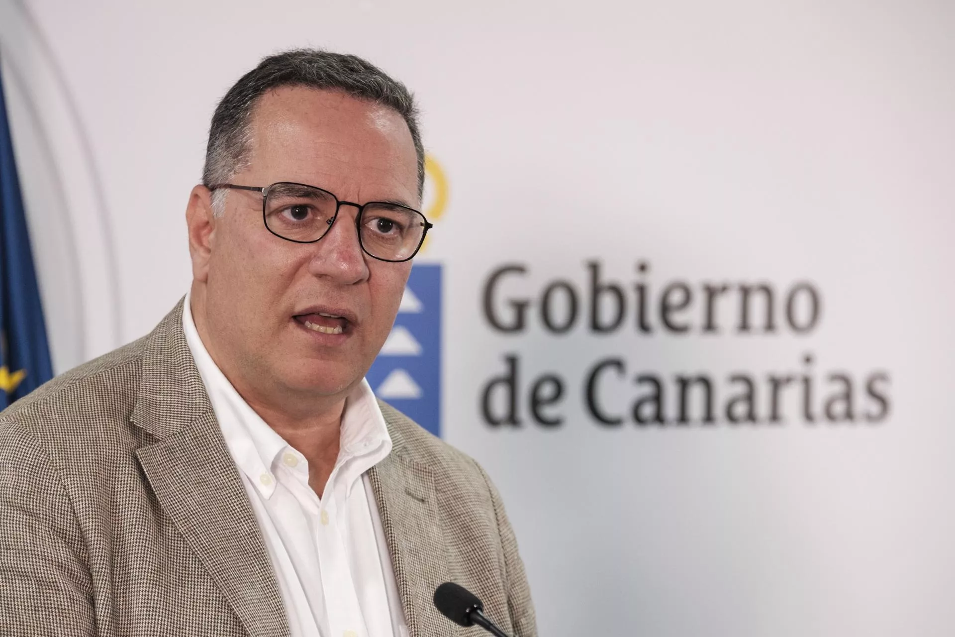 Poli Suárez, Consejero de Educación de Canarias./ EFE/Ángel Medina G.
