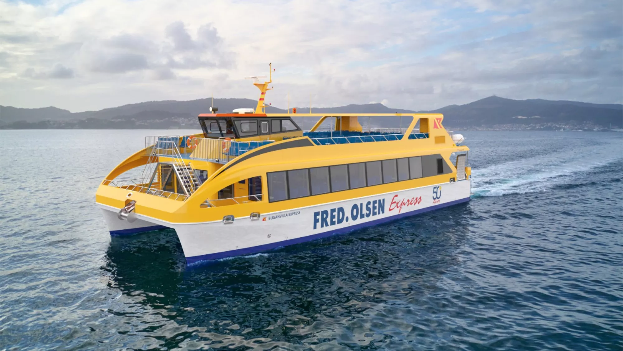 Buganvilla Express de Fred. Olsen./ FRED. OLSEN