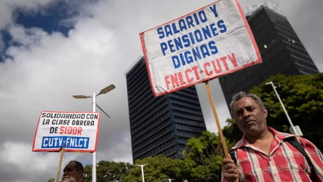 Una manifestación en Venezuela / EFE Una manifestación en Venezuela / EFE
