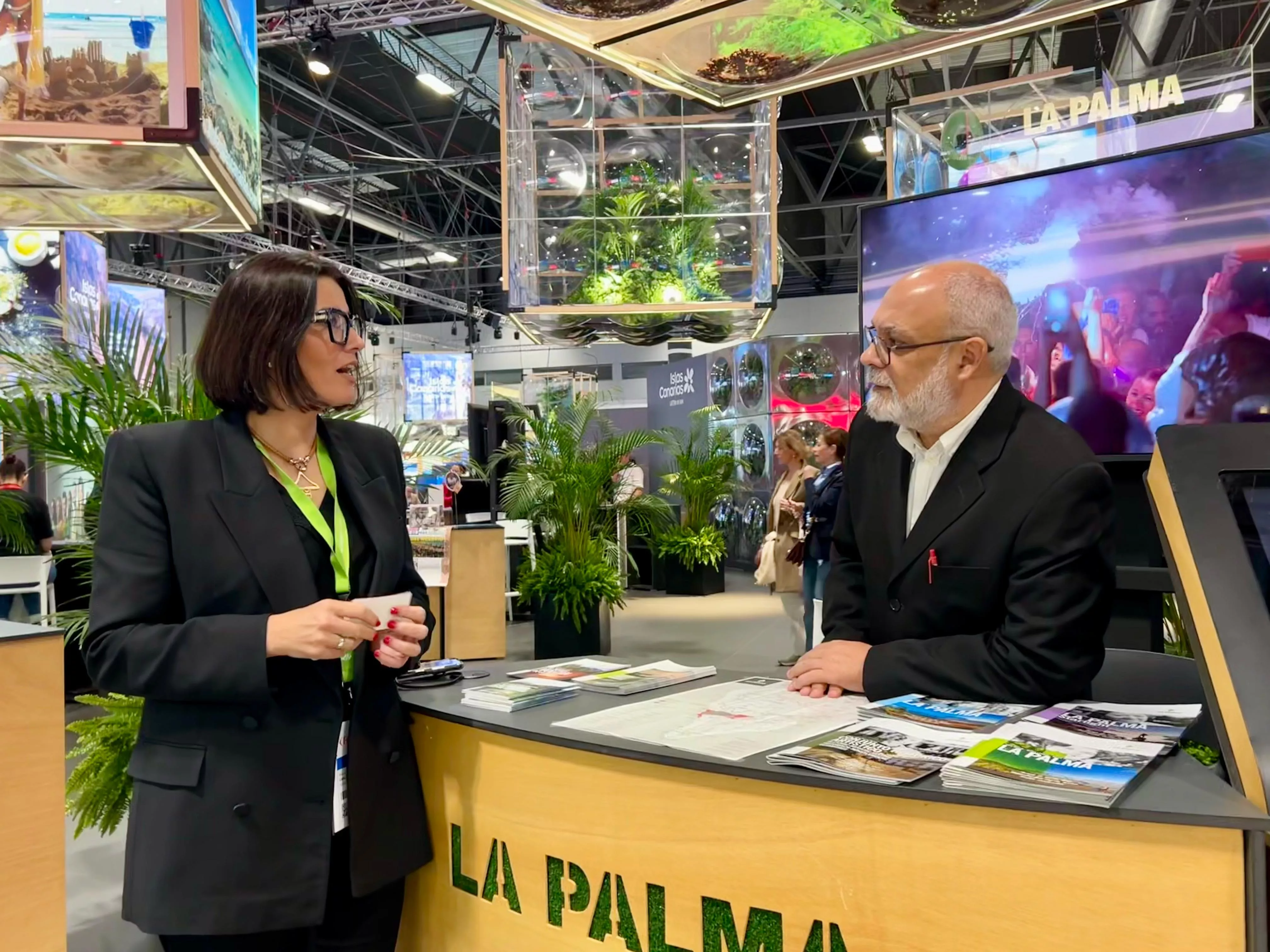 Stand de La Palma en Fitur 2024./ CEDIDA