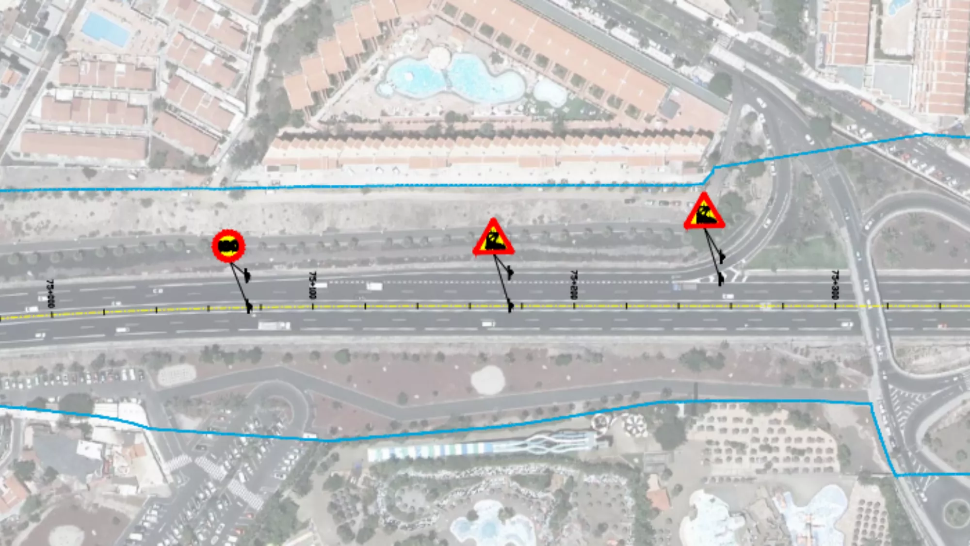 Cambios en la TF-1 . / CABILDO DE TENERIFE