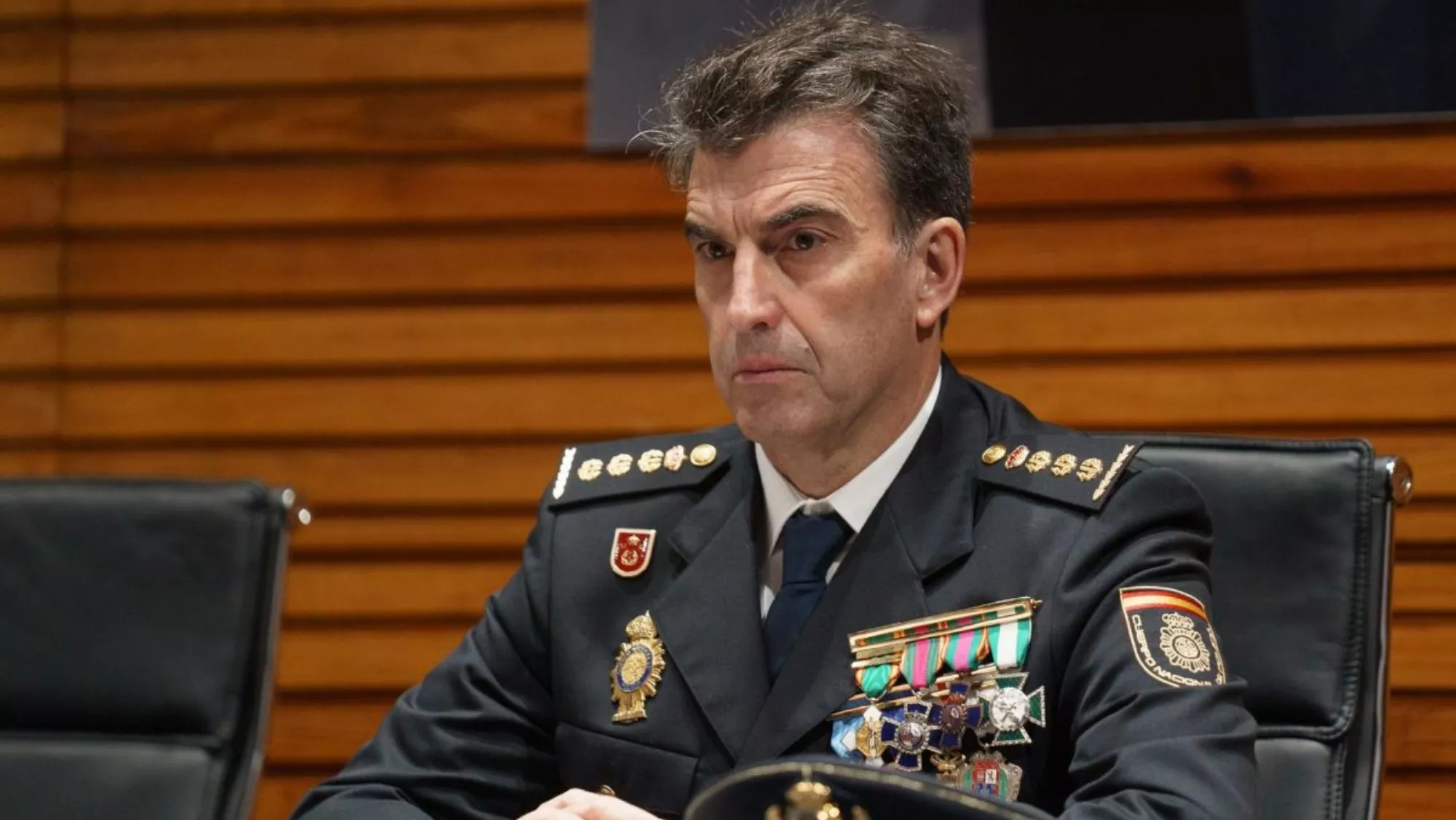 Foto de archivo del jefe provincial de la Policía de Santa Cruz de Tenerife, Luis Felipe San Martín Fernández / EFE