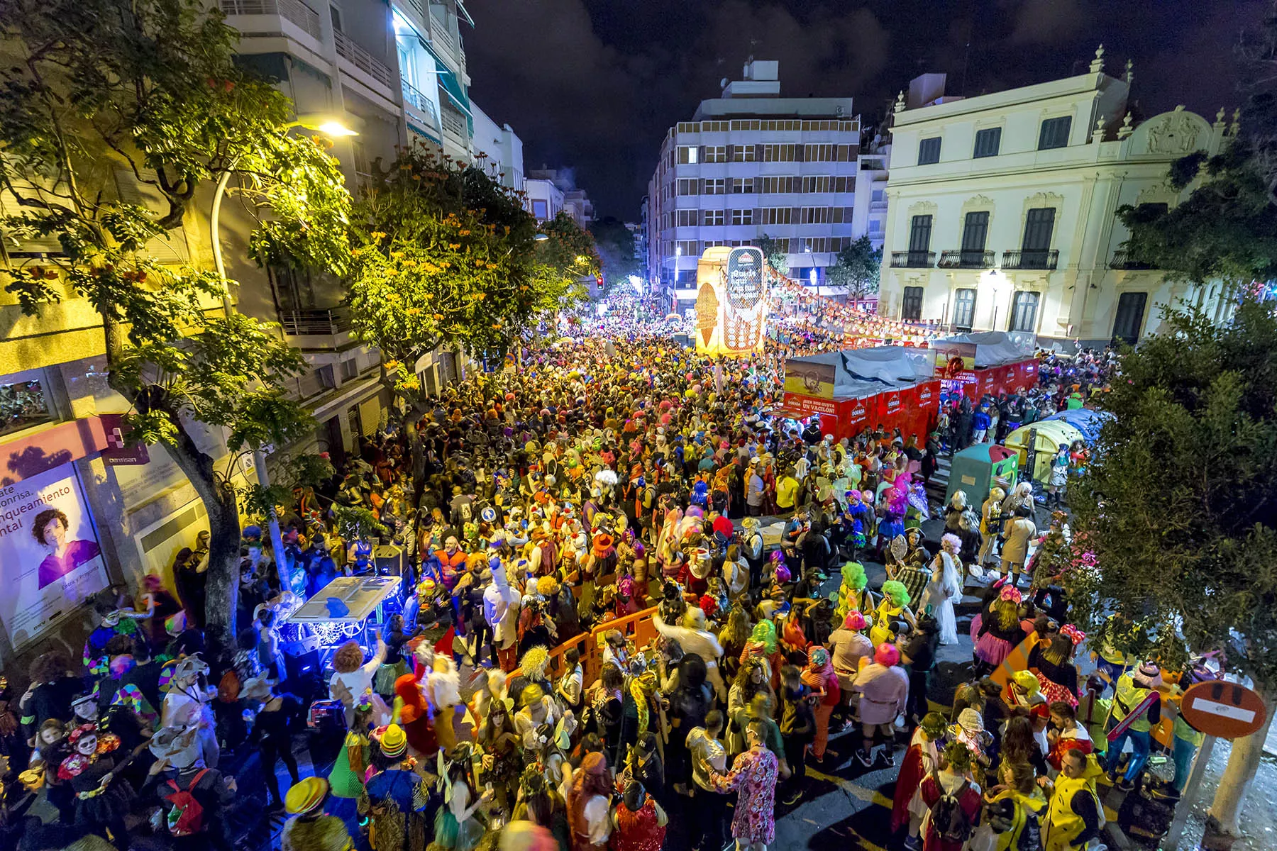 Carnaval en la calle en la zona Orche en Santa Cruz de Tenerife / ARCHIVO