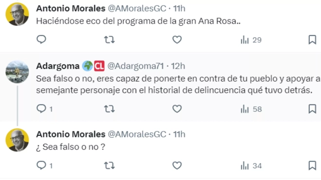 Antonio Morales responde en redes sociales al bulo sobre Isabel Pantoja / REDES